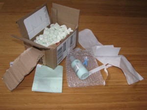 Photo of order from Anthony.com - they sent me their waste!