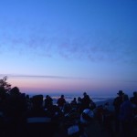 The view from Mount Tamalpais at dawn on Easter 2012.