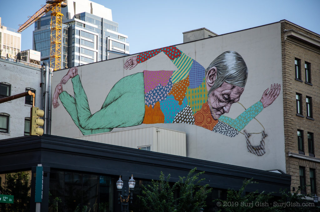 Portland mural by Troy Lovegates and Paige Wright.